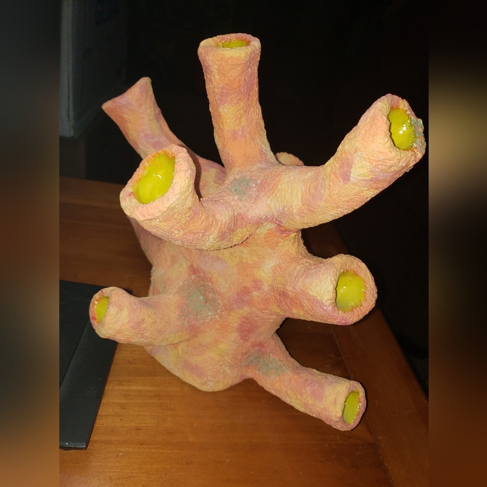 Ceramic Coral Sculpture